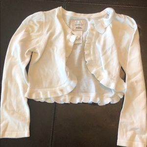 Gymboree white sweater